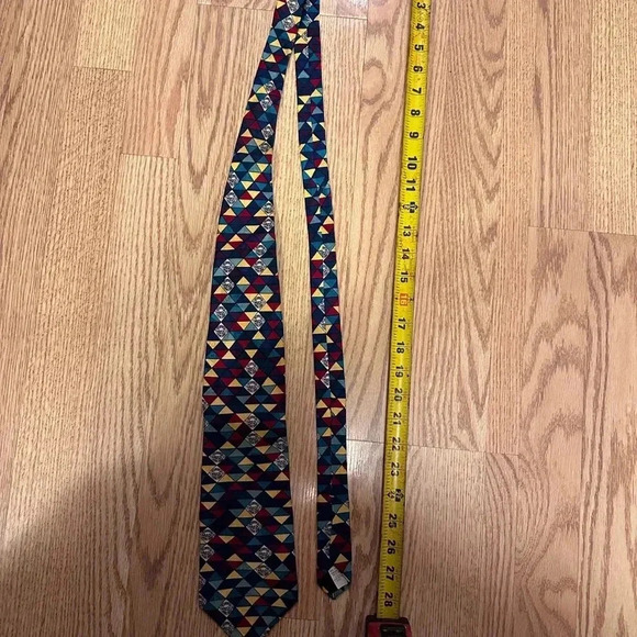 Tabasco Patterned Men’s Neck Tie - Picture 5 of 6